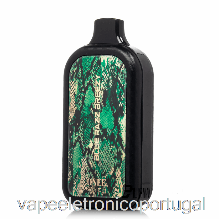 Vape Eletrônico Yibla 6500 Descartável Azul Razz Breezy